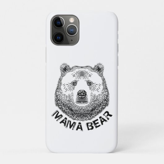 Mama Beer, hand-tekening illustratie Case-Mate iPhone Case (Achterkant)