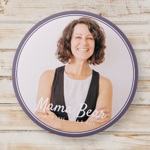 Mama Beer heeft een eenvoudige foto gemaakt Ronde Button 7,6 Cm
