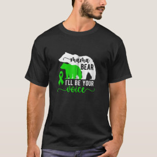 Mama Beer hersenverlamming Moeder van een hersenve T-shirt