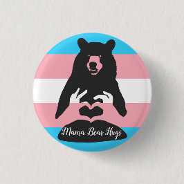 Mama Beer Hugs Ronde Button 3,2 Cm