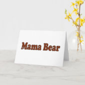 Mama Beer Kaart (Gele Bloem)