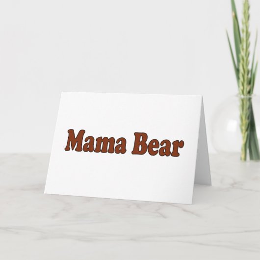 Mama Beer Kaart (Voorkant)