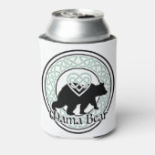Mama Beer Keltische Kring van Liefde en Sterkte Blikjeskoeler (Blikje Achterkant)