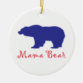 Mama Beer Keramisch Ornament (Voorkant)