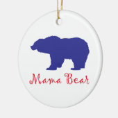 Mama Beer Keramisch Ornament (Links)