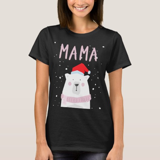 Mama Beer kerstkerstkerstkerstkerstkerstman T-shirt (Voorkant)