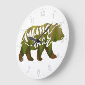 Mama beer - Kies achtergrondkleur Grote Klok (Hoek)