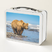 Mama beer kijkt naar haar twee kinderen (Achterkant)