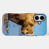 Mama beer kijkt naar haar twee kinderen Case-Mate iPhone case (Achterkant (horizontaal))