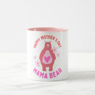 Mama Beer Knuffelen Cub Moederdag Mok