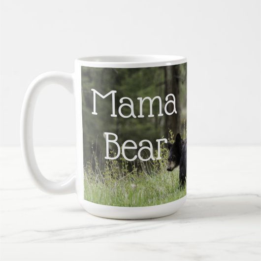 Mama Beer Koffiemok Kop Moeder Cadeau (Links)