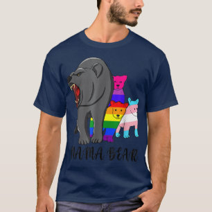 Mama Beer LGBT Gay Trans Pride Support LGBTQ Parad T-shirt