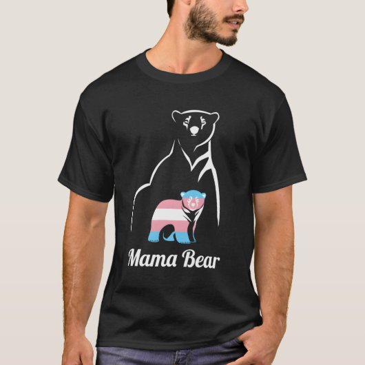 Mama Beer LGBTQ Trans Kind Transgender Trans Prid T-shirt (Voorkant)