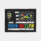 Mama Beer Matching Family Autism Awareness - F Fleece Deken (Voorkant (Horizontaal))