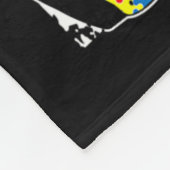 Mama Beer Matching Family Autism Awareness - F Fleece Deken (Hoek)