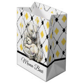 Mama Beer Medium Cadeauzakje (Achterkant Gekanteld)