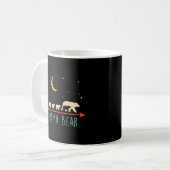 Mama Beer met 4 welpen Koffiemok (Voorkant links)