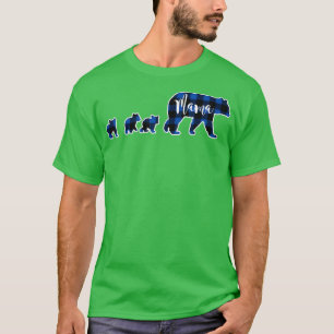 Mama Beer met drie 3 Cubaanse blauwe buffels Che T-shirt