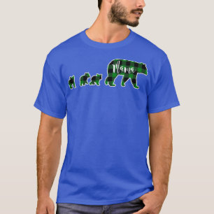 Mama Beer met drie zwarte buffels van 3 kubieke ch T-shirt