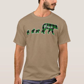 Mama Beer met drie zwarte buffels van 3 kubieke ch T-shirt