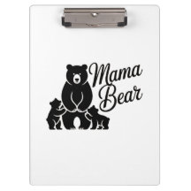 Mama Beer met Welpen Schattige Familie Beer