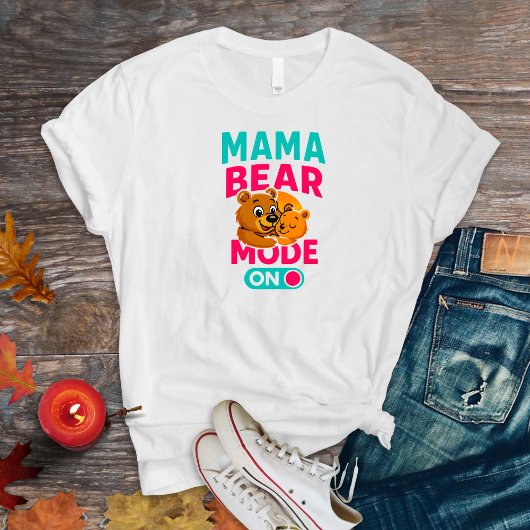 Mama Beer Mode op Tshirt