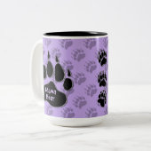 Mama Beer Moeder Familie Mok (Voorkant links)