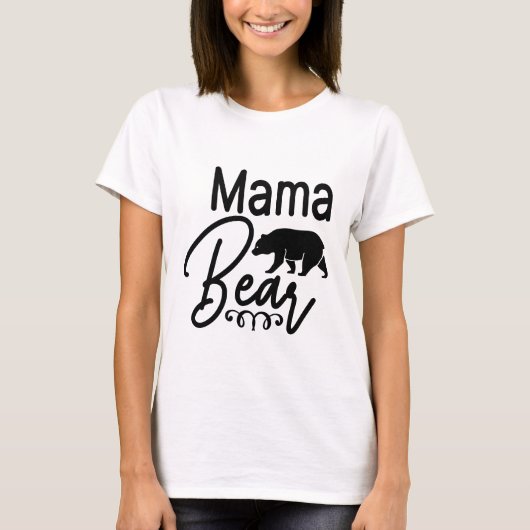 Mama Beer - Moeder T-shirt (Voorkant)