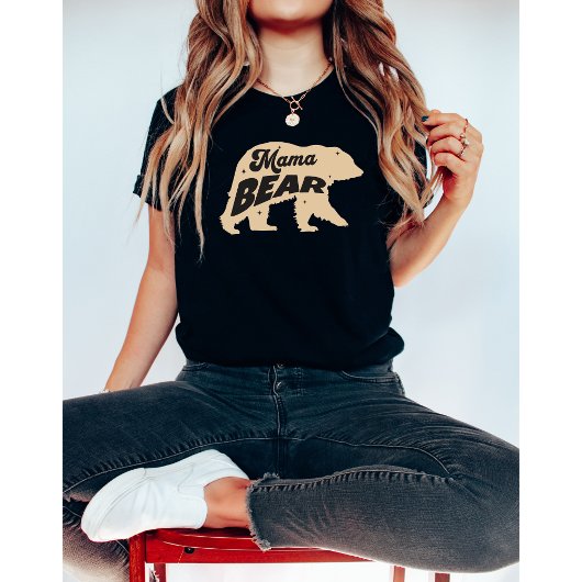 Mama Beer-Moederdag-Mama-Funny T-shirt