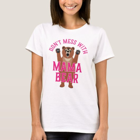 Mama Beer Moederdag T-shirt (Voorkant)