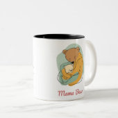 Mama Beer Moederdag Tweekleurige Koffiemok (Voorkant rechts)