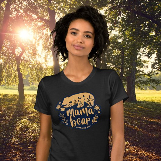 Mama Beer opgericht 2024 Boho T-shirt