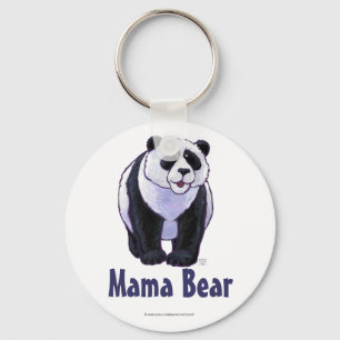 Mama Beer Panda Beer Sleutelhanger