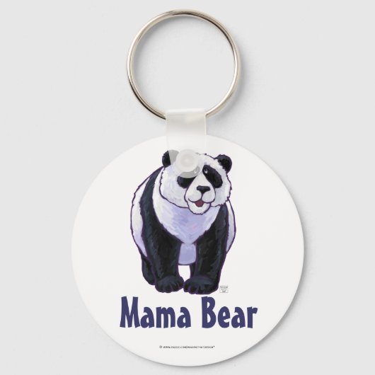 Mama Beer Panda Beer Sleutelhanger (Voorkant)