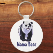 Mama Beer Panda Beer Sleutelhanger (Voorkant)