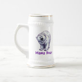 Mama Beer Polar Beer Stein Bierpul (Links)