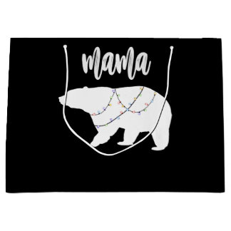 Mama Beer Polar Beer String of Lights Kerstmis Groot Cadeauzakje