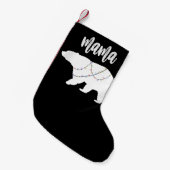 Mama Beer Polar Beer String of Lights Kerstmis Kleine Kerstsok (Voorkant (Hangend))