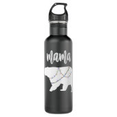 Mama Beer Polar Beer String of Lights Kerstmis Waterfles (Voorkant)