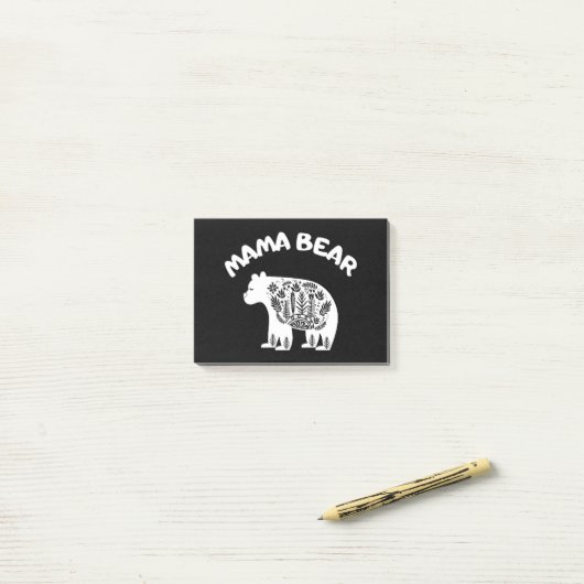 Mama Beer Post-it® Notes (Op bureau)