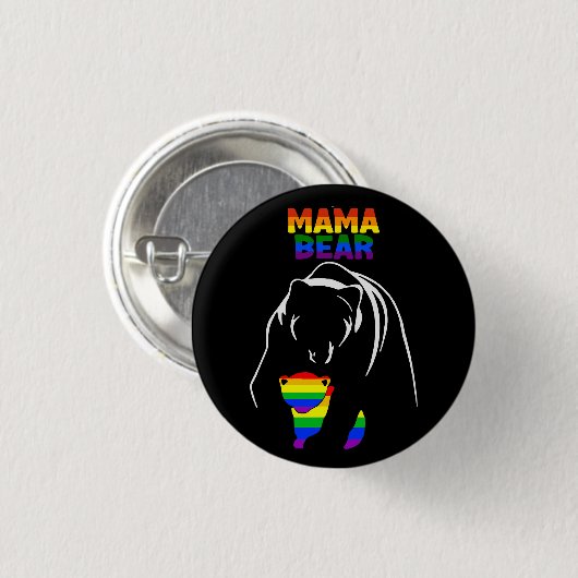 Mama Beer Pride Ronde Button 3,2 Cm (Voorkant /achterkant)