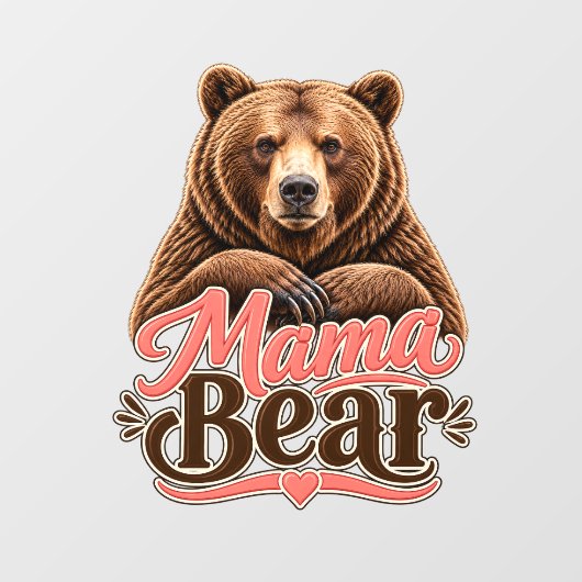 Mama Beer Raamsticker (Vel)