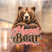 Mama Beer Raamsticker (Vel 2)