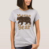 Mama Beer - Retro Style Moederdag T-shirt (Voorkant)