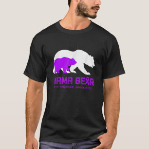 Mama Beer Rett Syndroom Bewustzijn voor Vrouwen Ma T-shirt