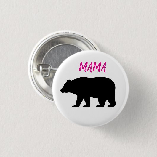 Mama Beer Ronde Button 3,2 Cm (Voorkant /achterkant)