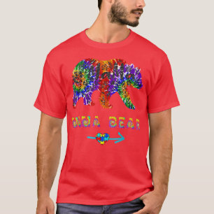 Mama Beer Shirt Family Tie Dye T-shirt Autism Awar