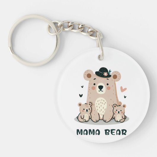 MAMA BEER SLEUTELHANGER (Voorkant)