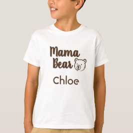 Mama Beer T-shirt met eigen naam