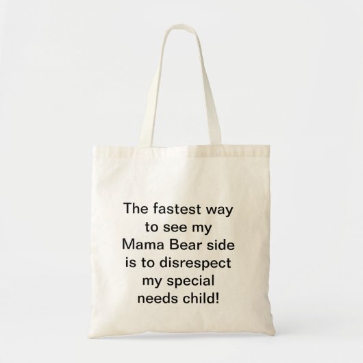 Mama Beer Tote Bag (Voorkant)